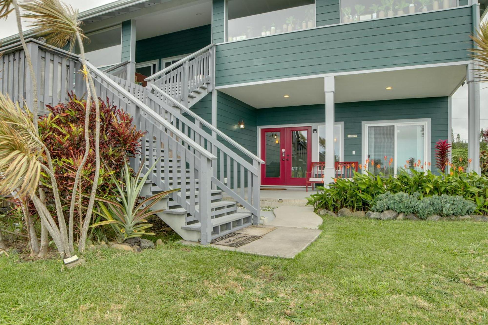 The Aloha Green House Retreat With Ocean Views! Naalehu Exterior photo